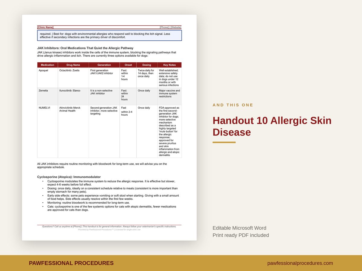 Allergic Skin Disease and Itch Management, preview 3 of 3