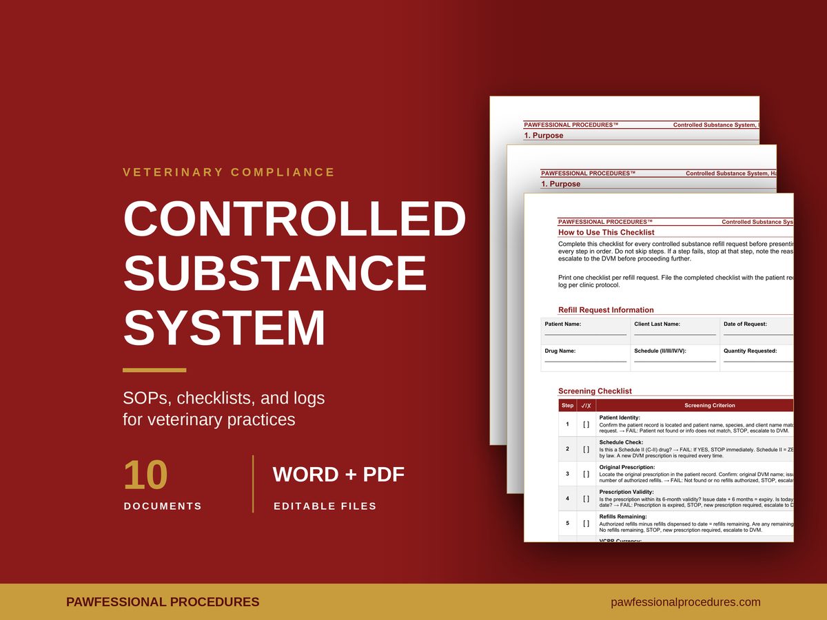 Controlled Substance System, preview 1 of 3