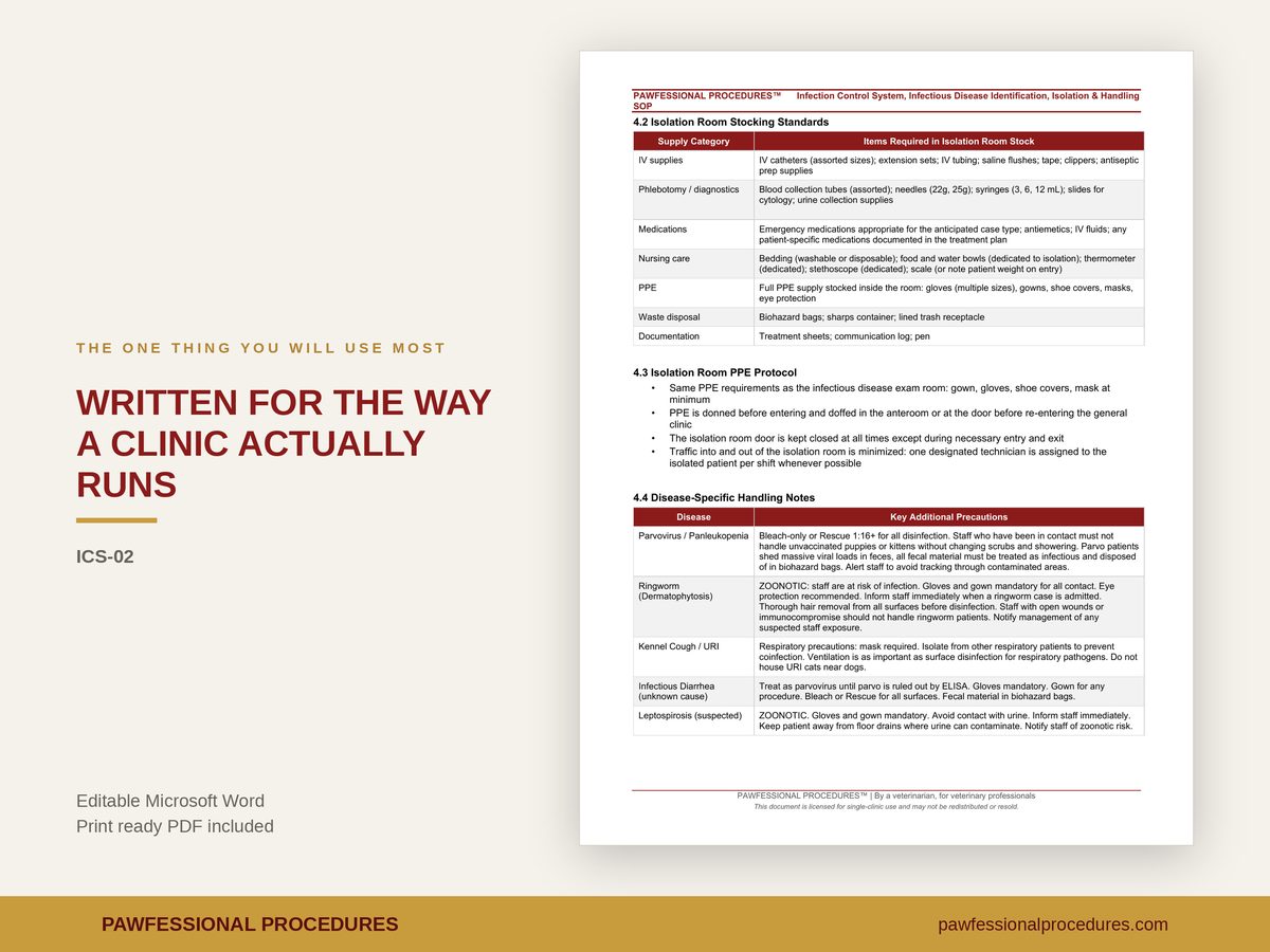 Infection Control System, preview 2 of 3