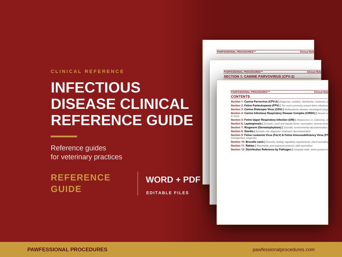 Infectious Disease Clinical Reference Guide, preview 1 of 3