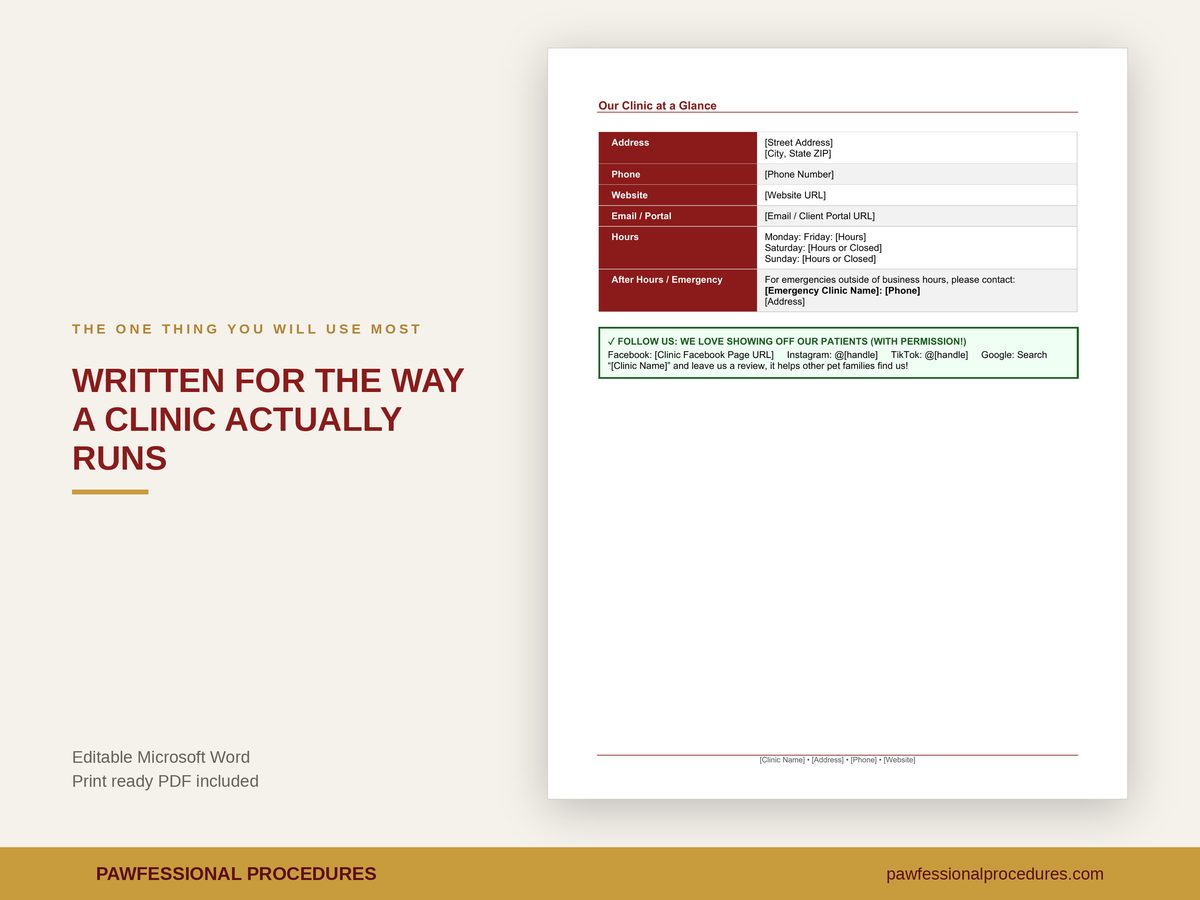 New Client Welcome Packet Template, preview 2 of 3