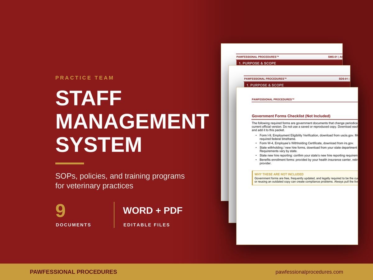 Staff Management Templates, preview 1 of 3