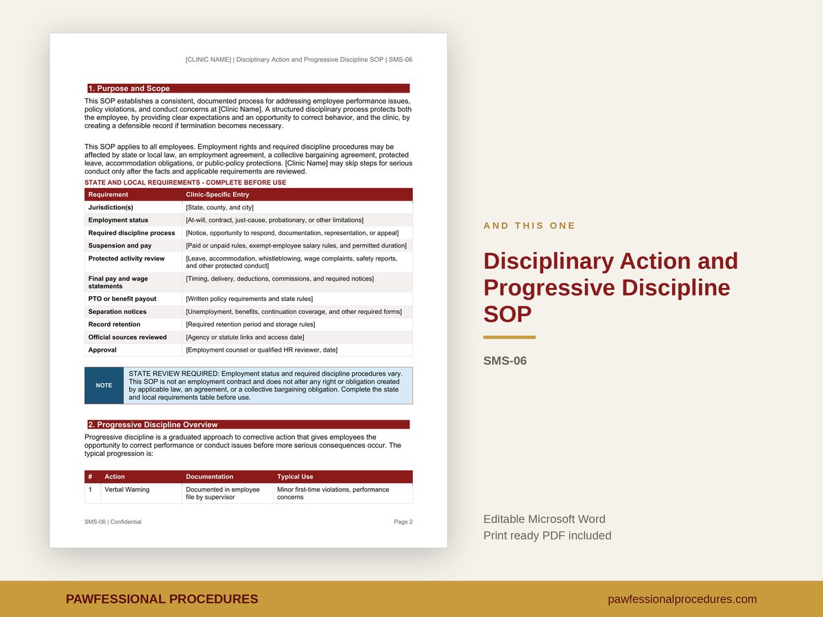 Staff Management Templates, preview 3 of 3