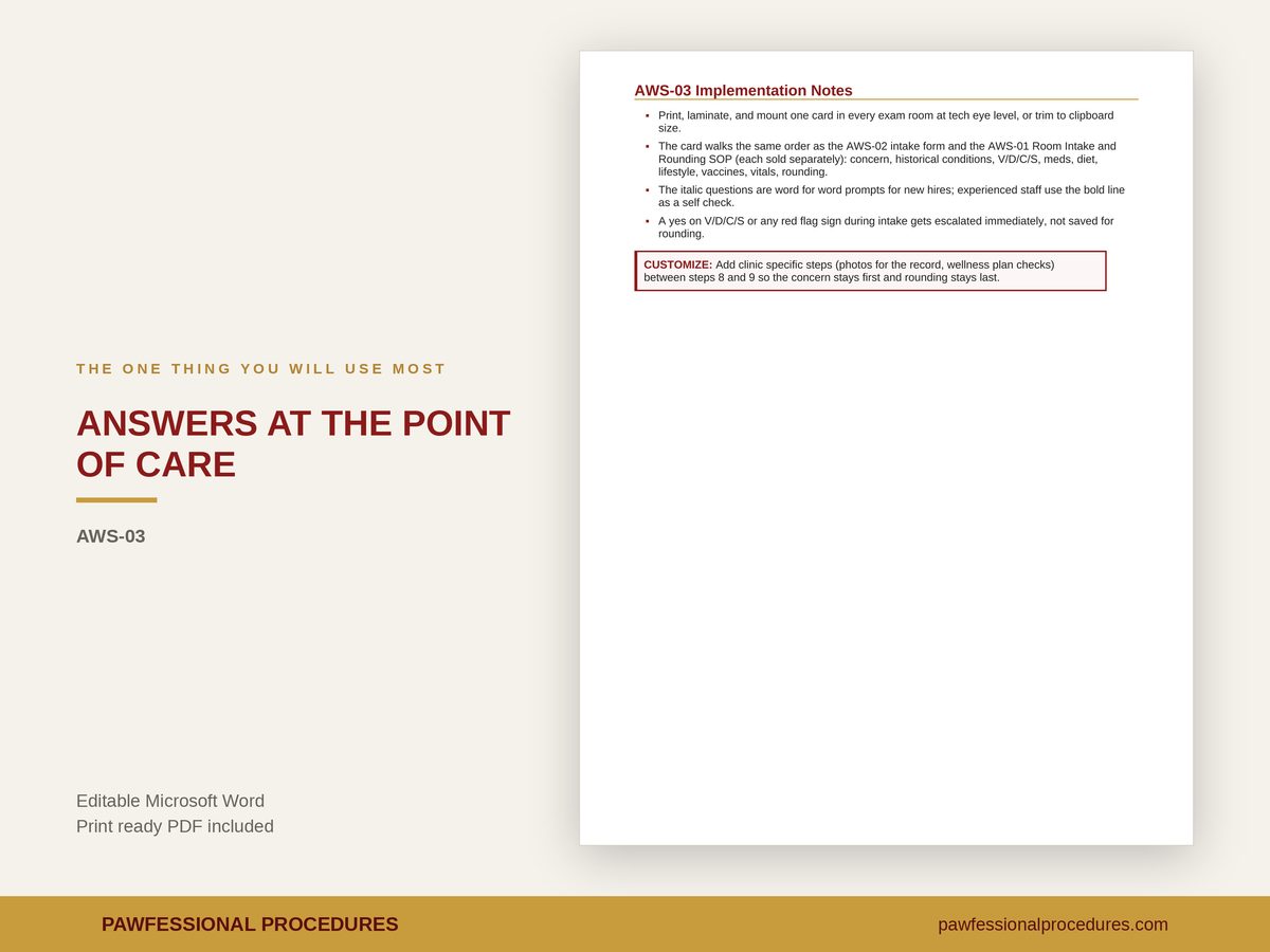 Veterinary Appointment Workflow System, preview 2 of 3