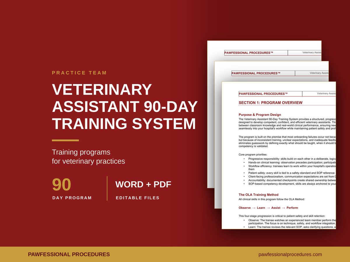 Veterinary Assistant 90 Day Training System, preview 1 of 3