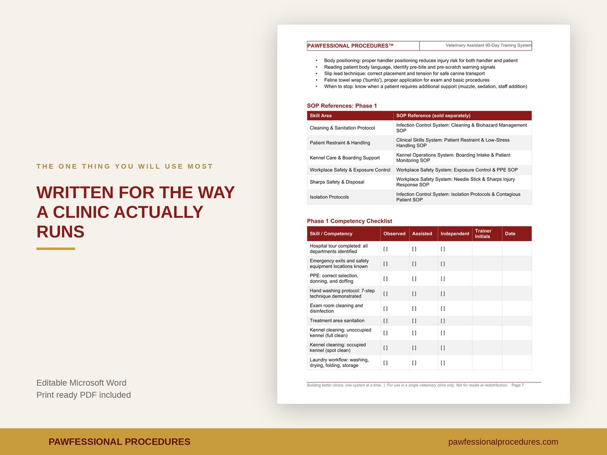 Veterinary Assistant 90 Day Training System, preview 2 of 3