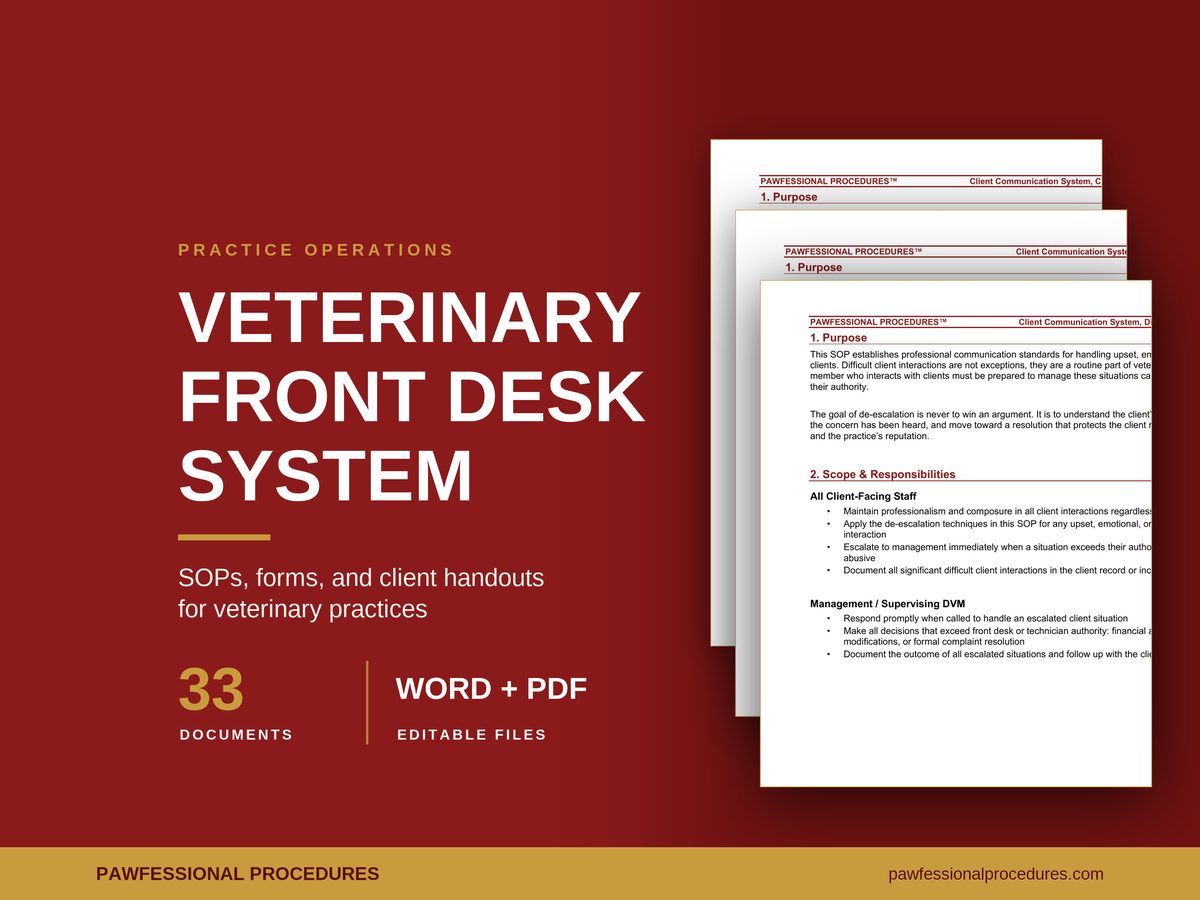 Veterinary Front Desk System, preview 1 of 3